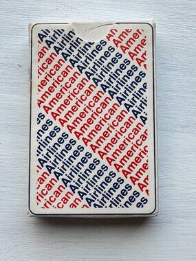 Vintage American Airlines Playing Cards Deck AA Airlines Retro Travel Memorabili